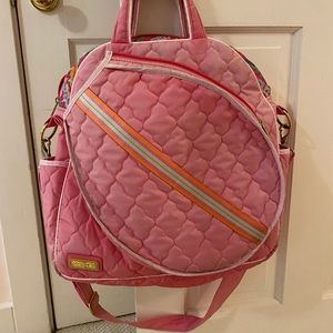 Cinda B Pink Calypso Tennis Bag